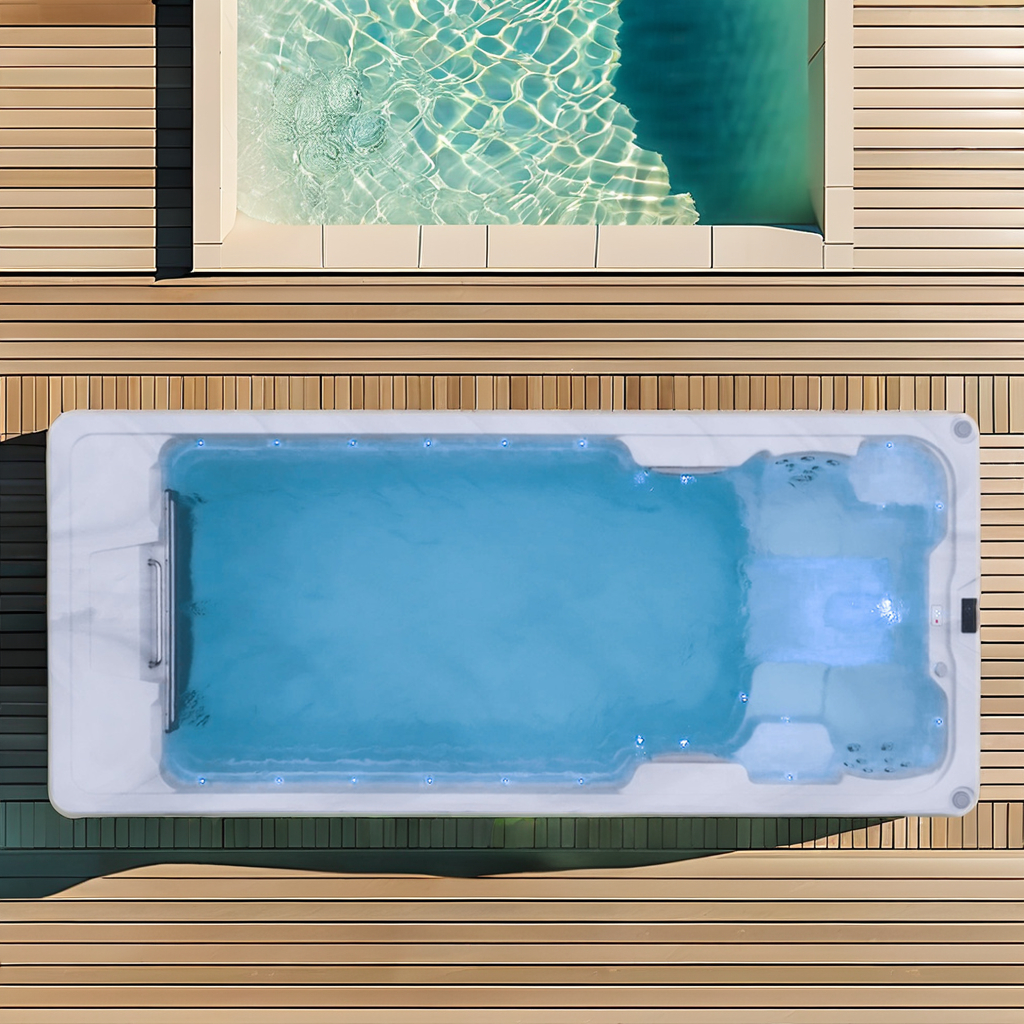 Плавательный спа бассейн NordicSpa Khelsinki Turbo (Хельсинки) (рис.2)